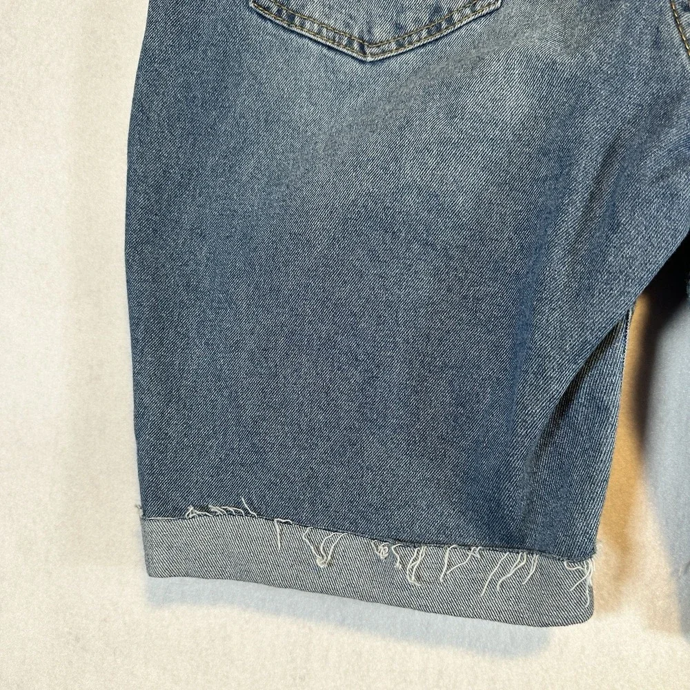 Denim Distressed Women Shorts - Picture 7 of 13